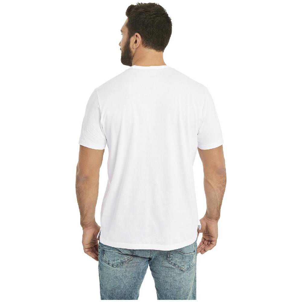 Jan Vanderstorm Doppelpack T-Shirt ADEKE weiß dunkelblau VIP-Rabatte