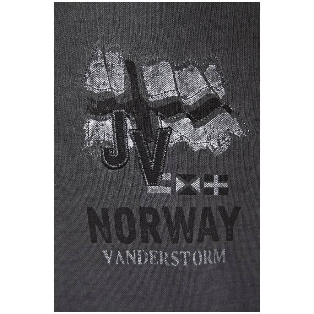 Jan Vanderstorm Poloshirt ALSING dunkelgrau Neueste Stile