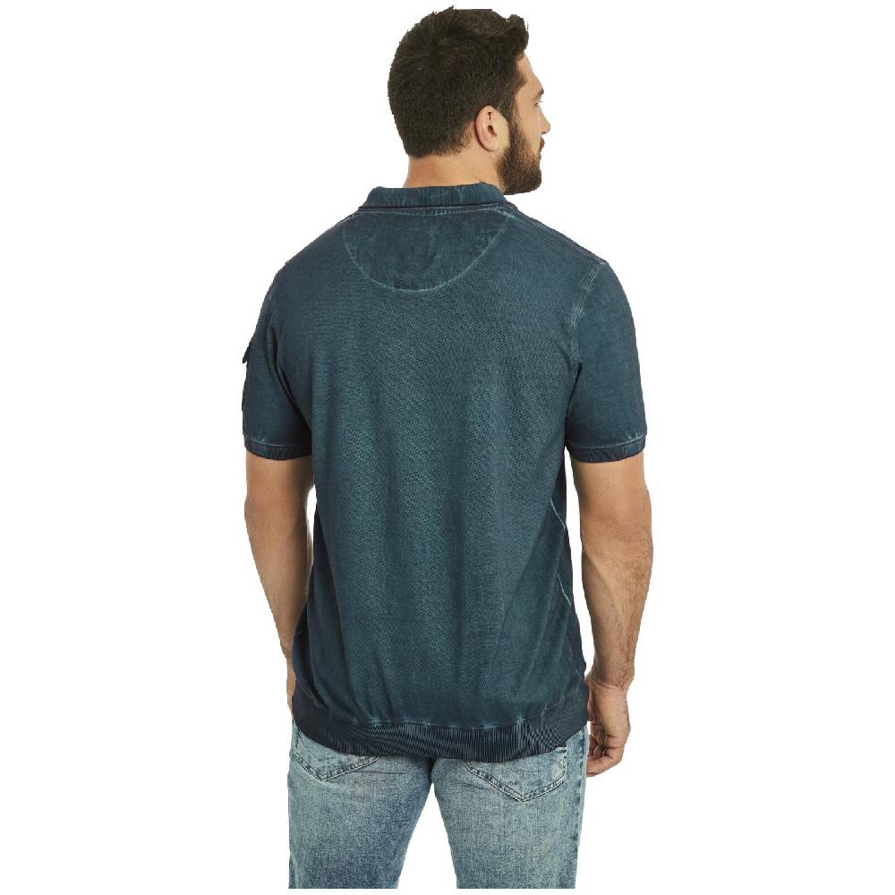 Jan Vanderstorm Poloshirt ALSING petrol Letzte 2 Tage