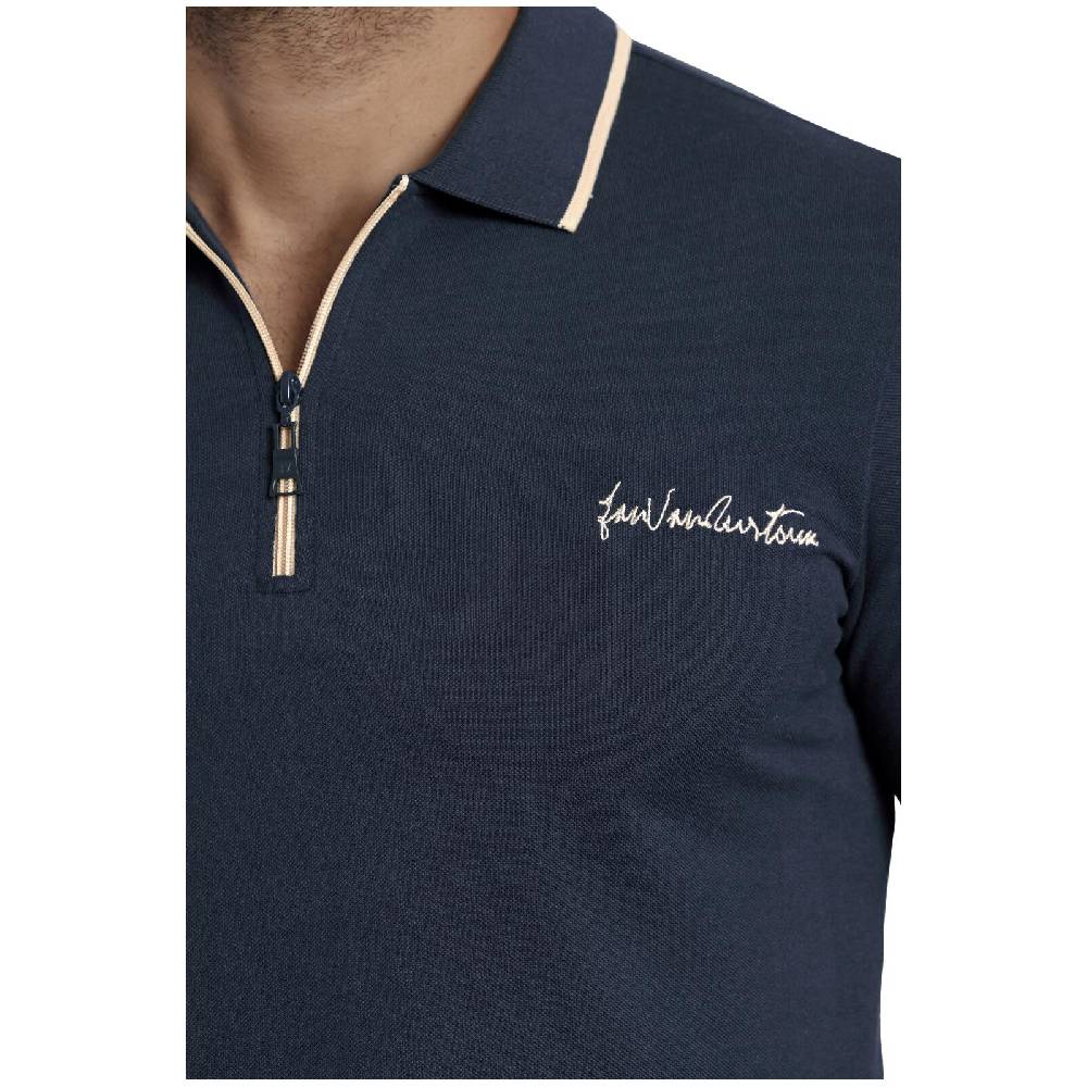 Jan Vanderstorm Poloshirt JOHAR dunkelblau Bis zu 50% Rabatt