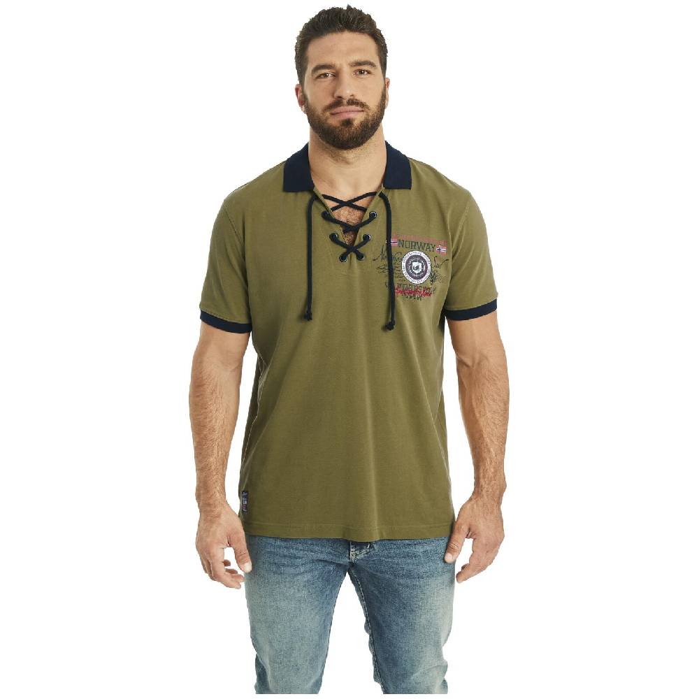Jan Vanderstorm Doppelpack Poloshirt ELJAR wollweiß oliv Bis zu 60% Rabatt