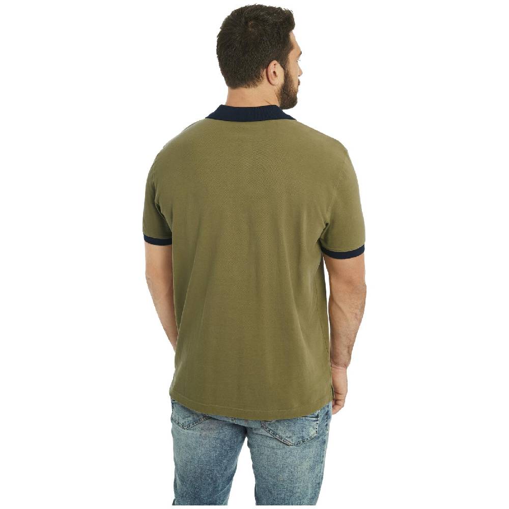 Jan Vanderstorm Doppelpack Poloshirt ELJAR wollweiß oliv Bis zu 60% Rabatt