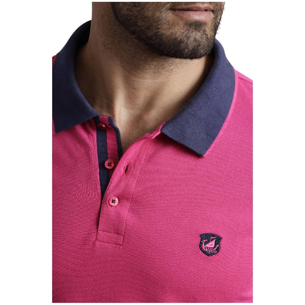 Jan Vanderstorm Poloshirt LAVRANS pink Super Rabatt