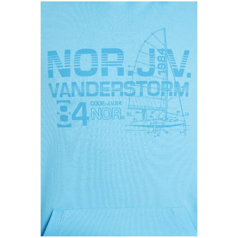 Jan Vanderstorm Sweatshirt JEPPE türkis Fabrikladen