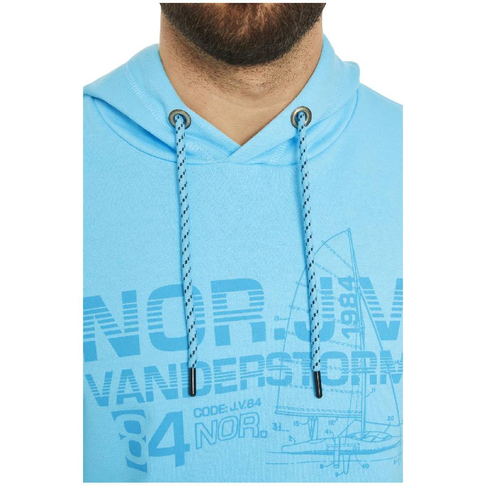 Jan Vanderstorm Sweatshirt JEPPE türkis Fabrikladen
