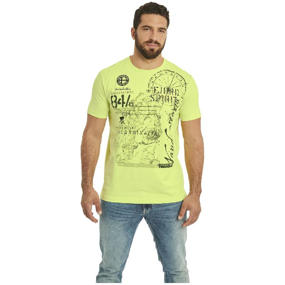 Jan Vanderstorm T-Shirt DOMINIK hellgrün 2025