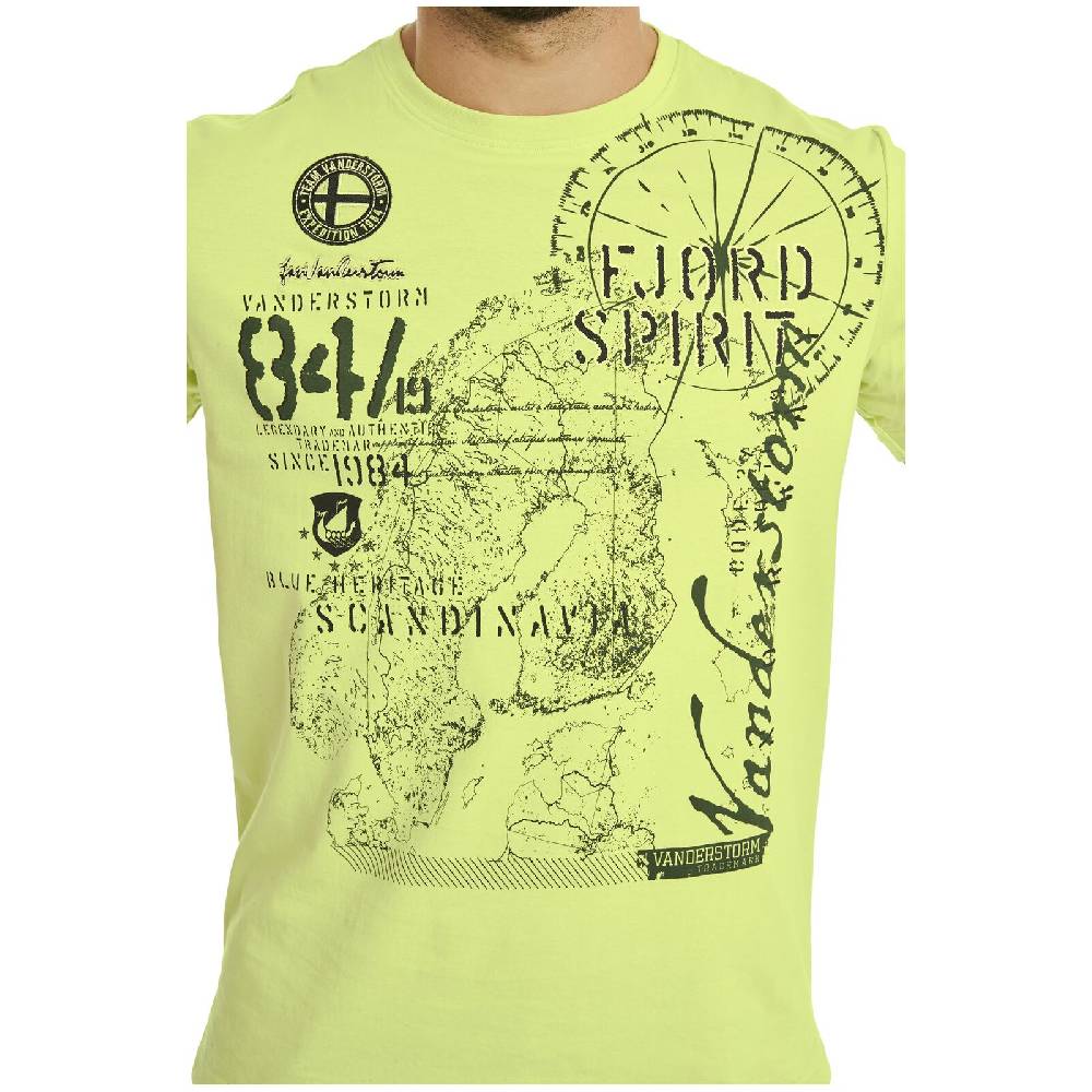 Jan Vanderstorm T-Shirt DOMINIK hellgrün 2025