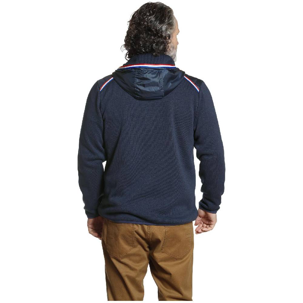 Jan Vanderstorm Strickfleecejacke STELLAN dunkelblau VIP-Rabatte