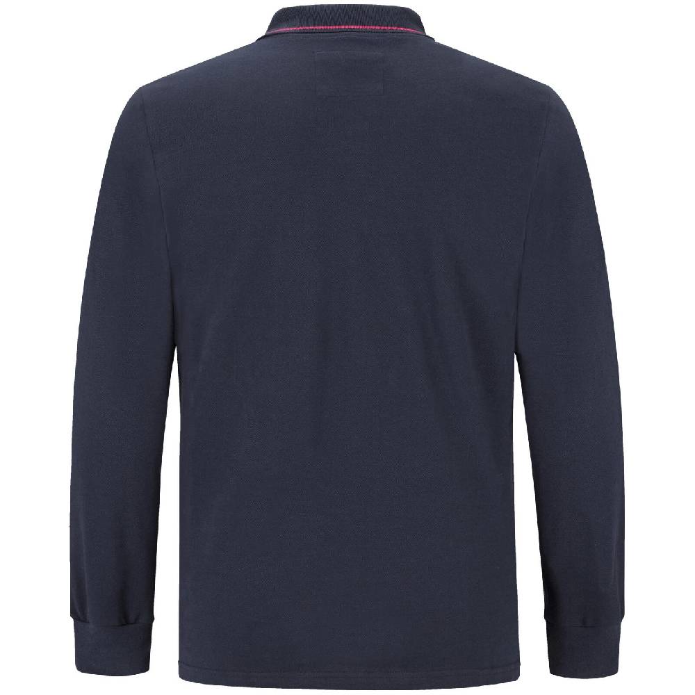 Jan Vanderstorm Langarm-Poloshirt ELLIS dunkelblau Begrenzte Freigabe