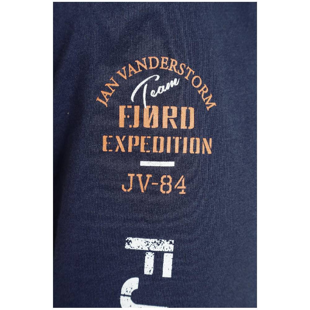 Jan Vanderstorm Langarmshirt ELION dunkelblau Zeitbegrenzte Promotion