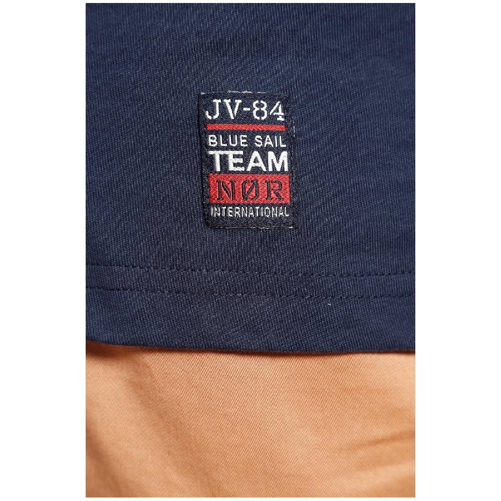 Jan Vanderstorm Langarmshirt ELION dunkelblau Zeitbegrenzte Promotion