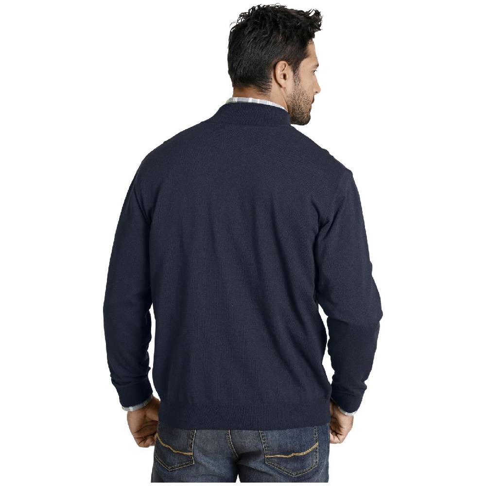 Jan Vanderstorm Strickjacke AGNER dunkelblau Fabrik Onlineshop