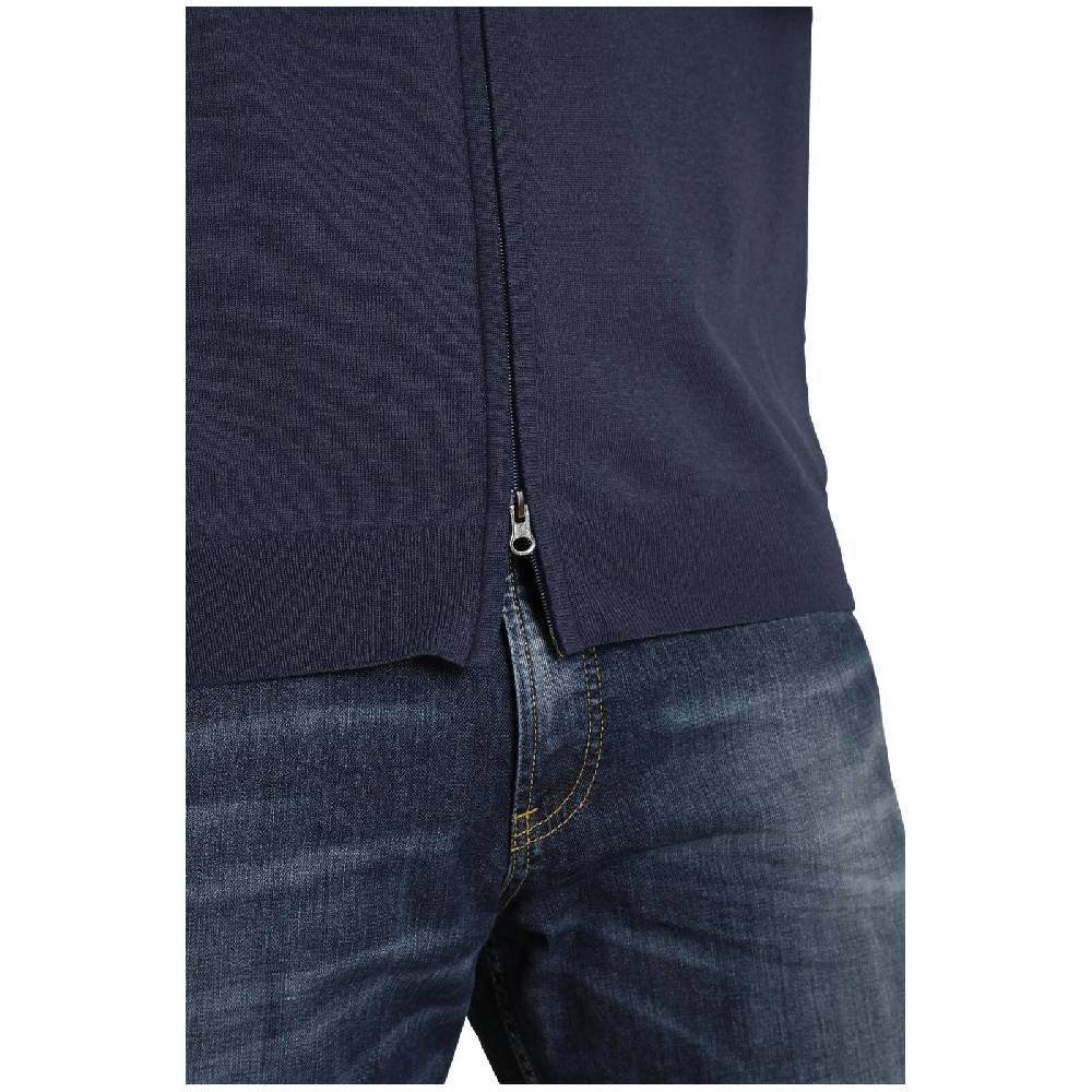 Jan Vanderstorm Strickjacke AGNER dunkelblau Fabrik Onlineshop