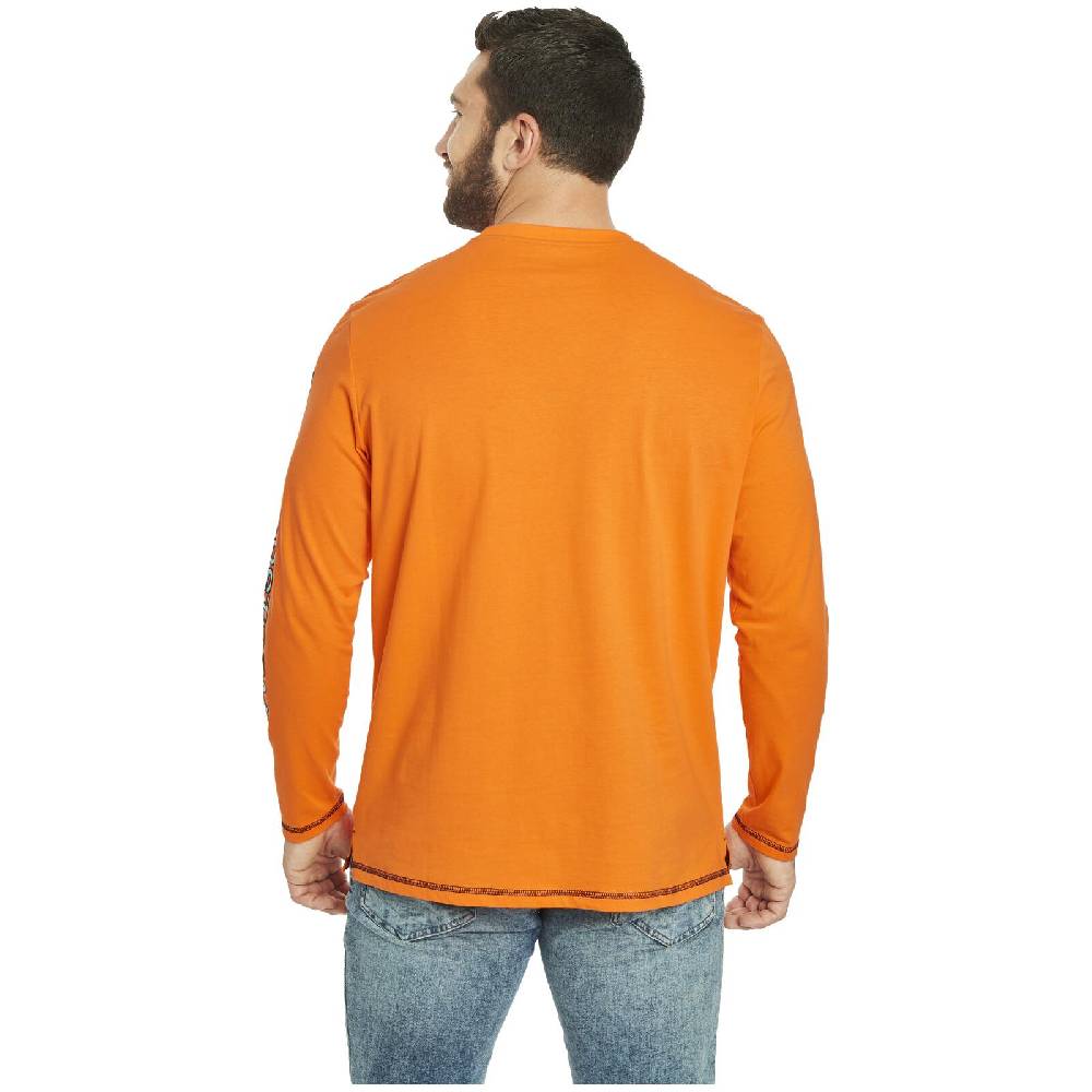 Jan Vanderstorm Langarmshirt BERTULI orange Online Shopping