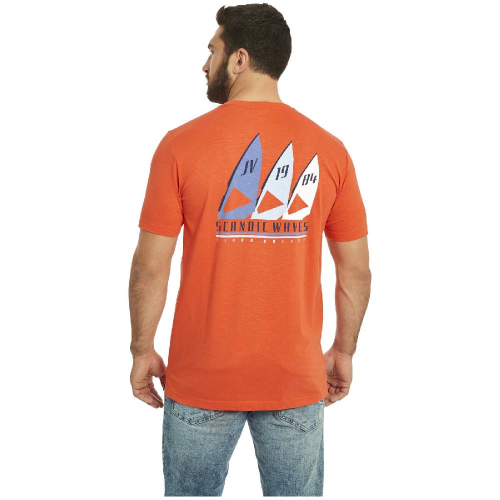 Jan Vanderstorm T-Shirt GARMANN orange Preisnachlass