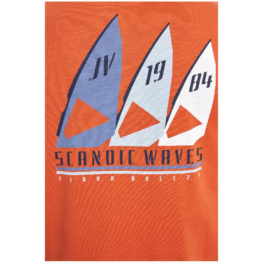 Jan Vanderstorm T-Shirt GARMANN orange Preisnachlass