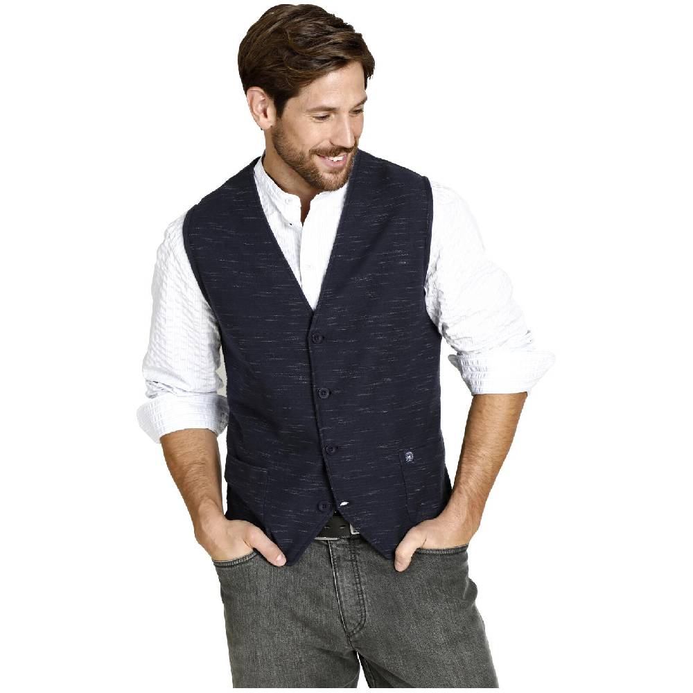 Jan Vanderstorm Sweatweste AHLMANN dunkelblau Vatertagsangebot