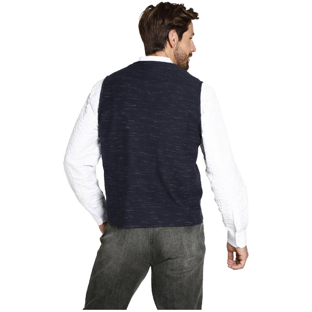 Jan Vanderstorm Sweatweste AHLMANN dunkelblau Vatertagsangebot