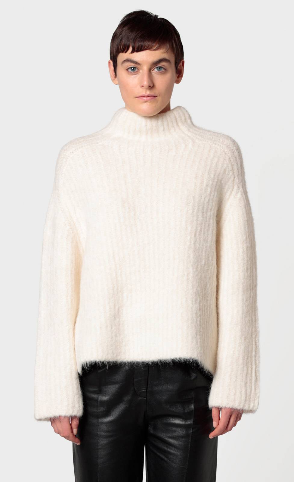 Kiefermann Gimia Grobstrickpullover mit Schlitzen Begrenzte Freigabe