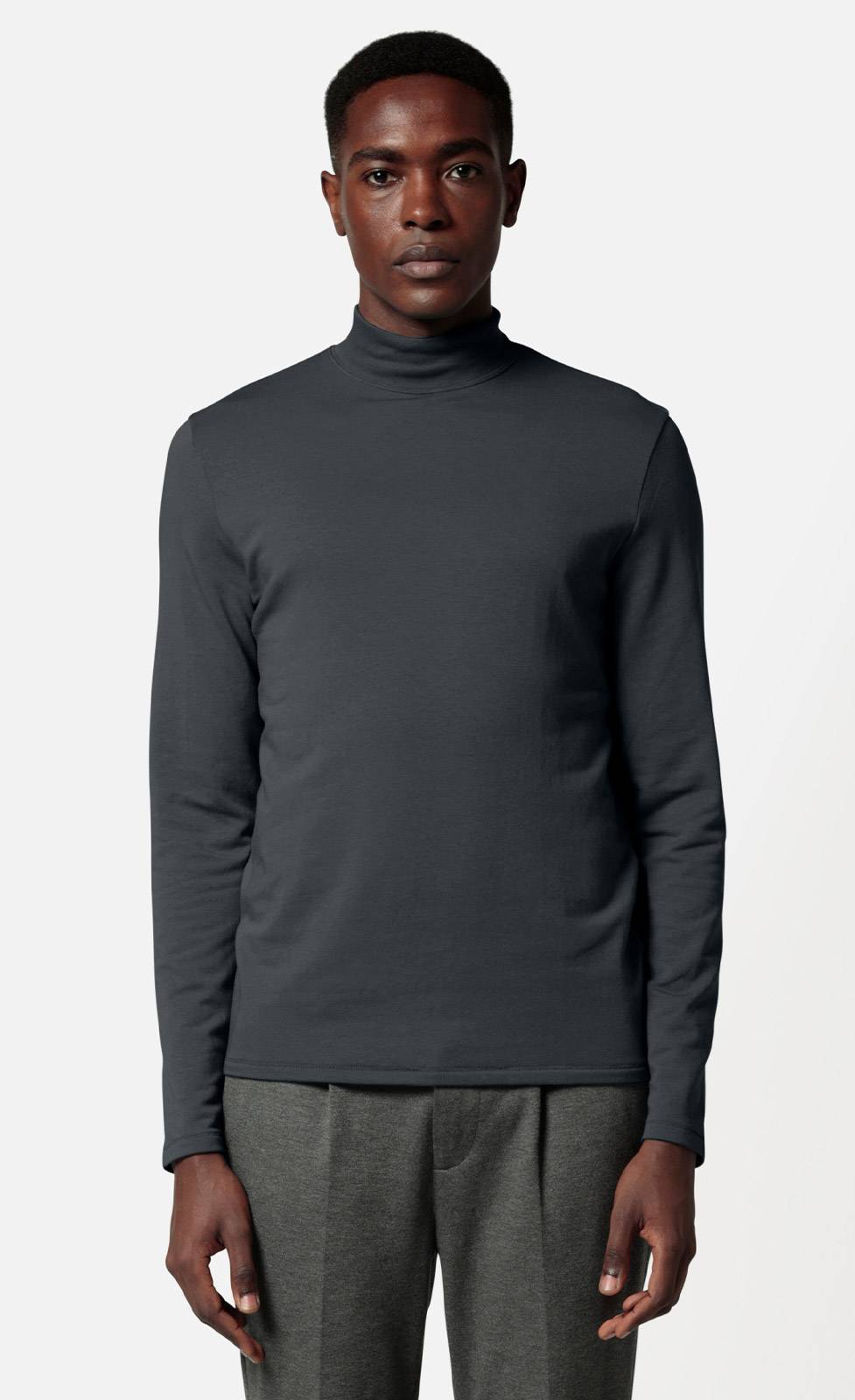Kiefermann Janken Sweatshirt mit hohem Kragen Kostenloser Versand international