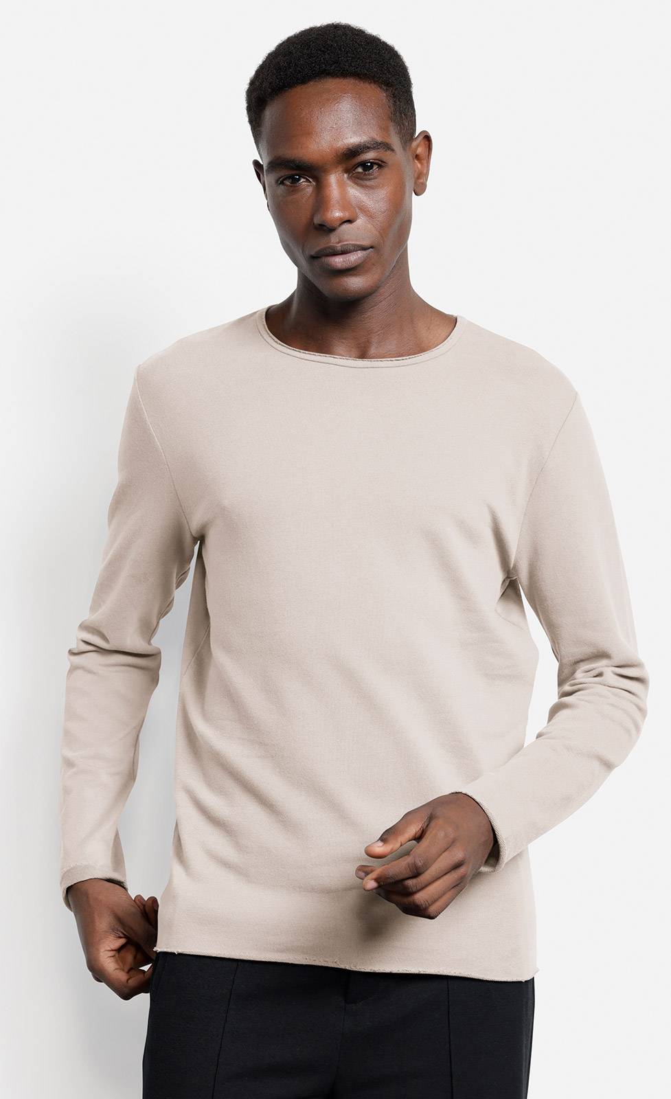 Kiefermann Frankon Langarmshirt aus Bio-Baumwollsweat Begrenzt auf 3 Tage