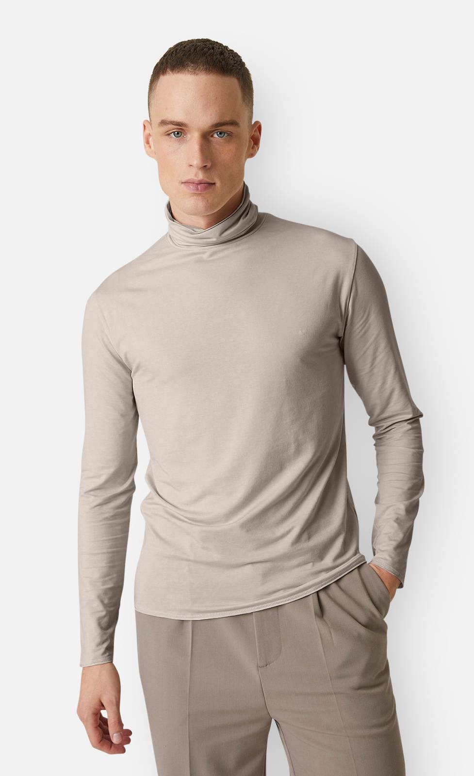 Kiefermann Didier Rollkragen-Langarmshirt Speichern exportieren