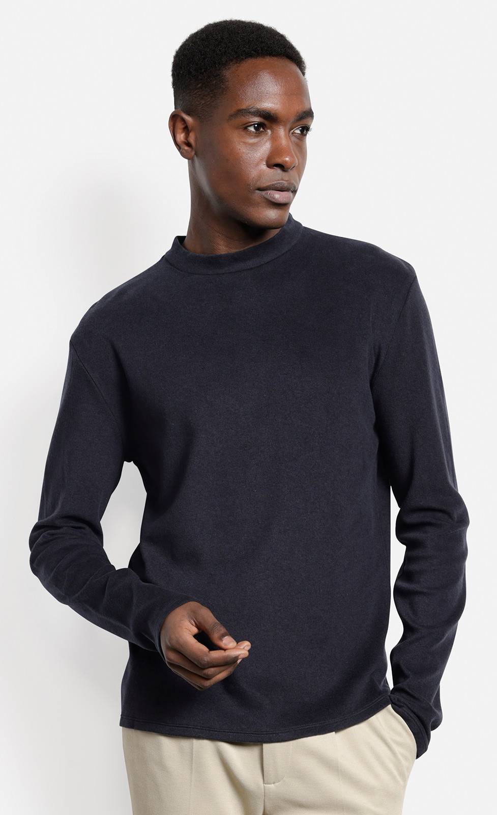Kiefermann Grahamo Langarmshirt aus Baumwolle und Wolle 50% Rabatt für begrenzte Zeit