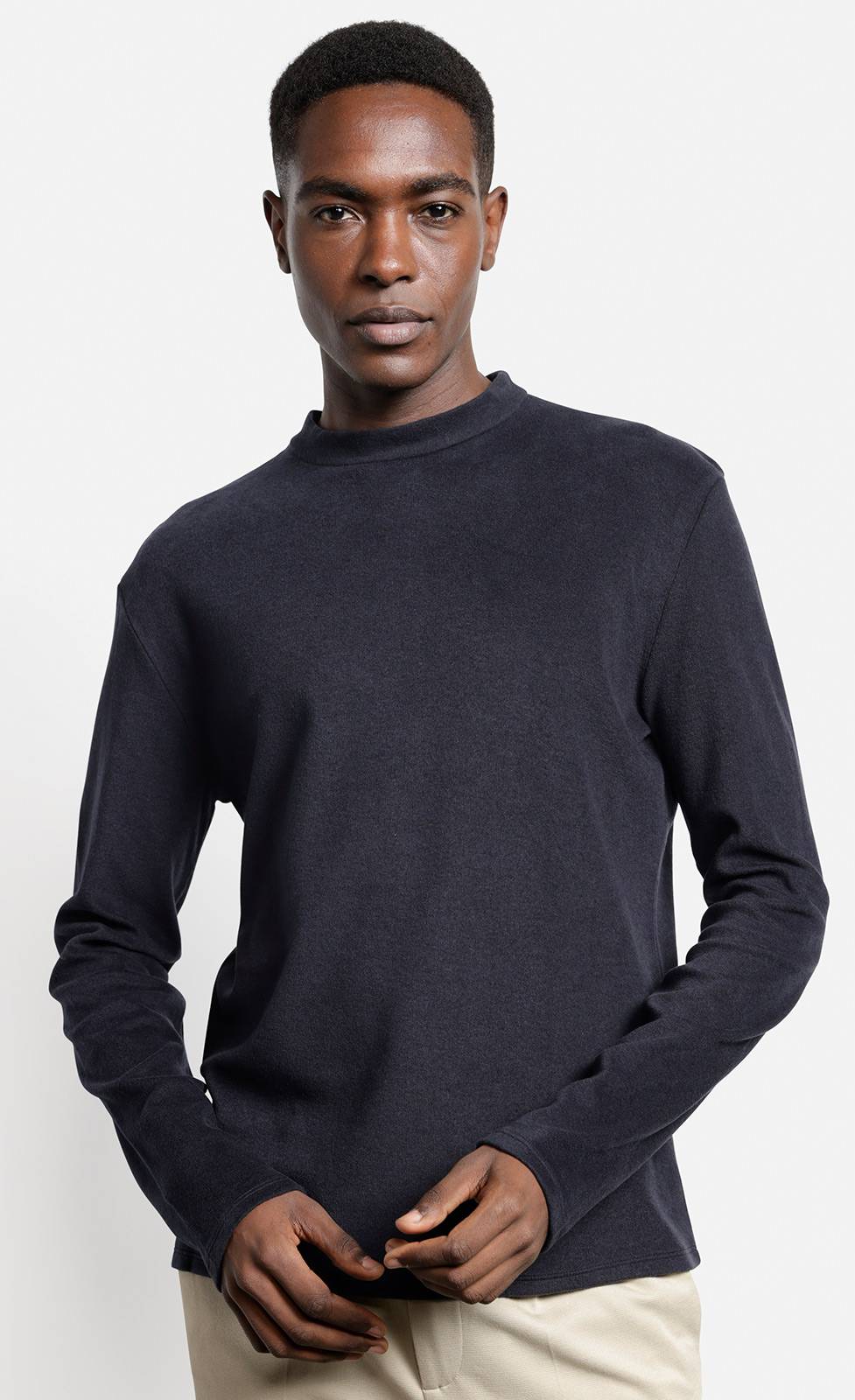 Kiefermann Grahamo Langarmshirt aus Baumwolle und Wolle 50% Rabatt für begrenzte Zeit