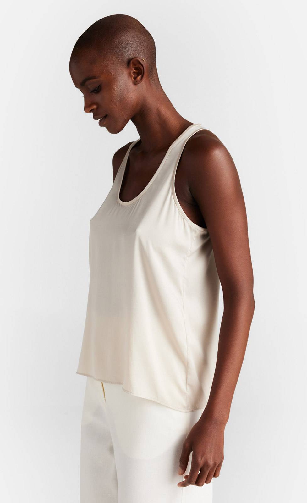 Kiefermann Dagmar Seidensatintop Flash Sale