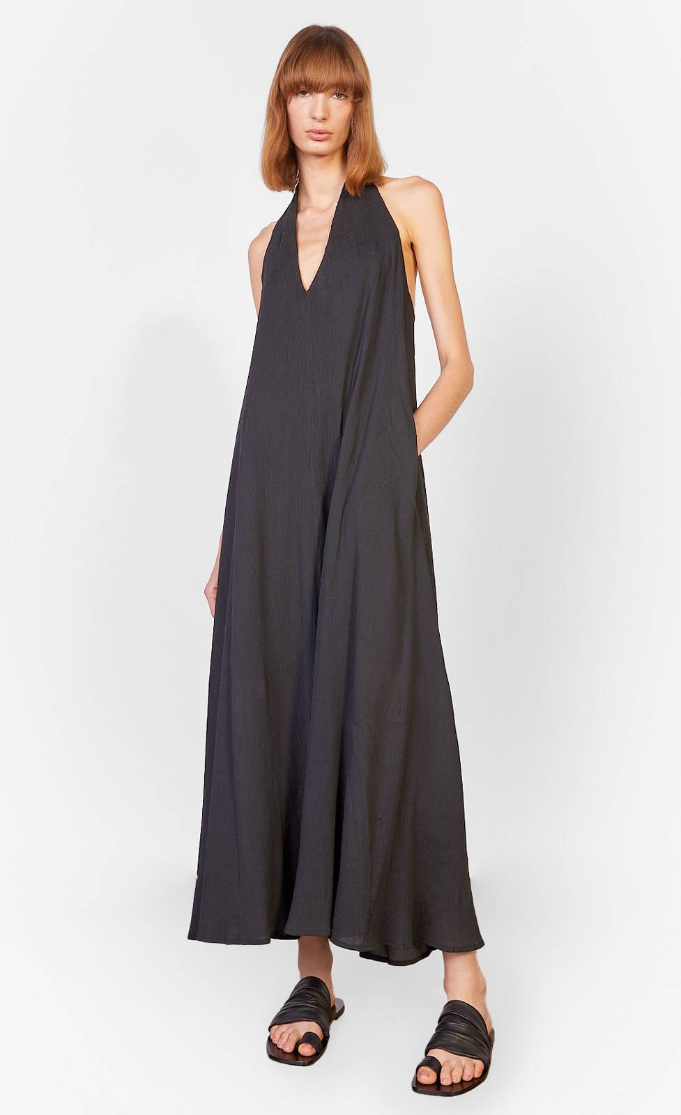 Kiefermann Vivien Neckholder-Kleid aus Seidenmaterial Begrenztes Angebot