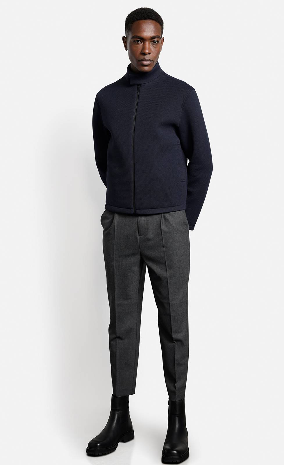 Kiefermann Milanso Jacke aus gebondeter Sweatware Neueste Mode