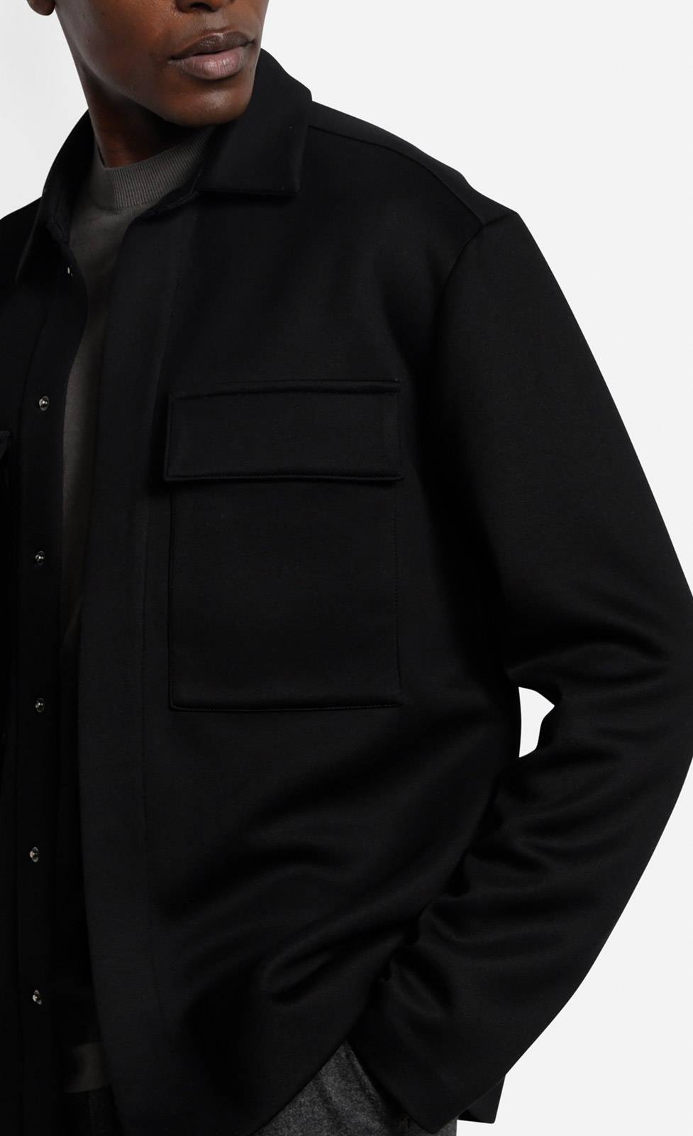 Kiefermann Enrike Overshirt aus Viskose mit Taschen Zeitlich begrenztes Angebot