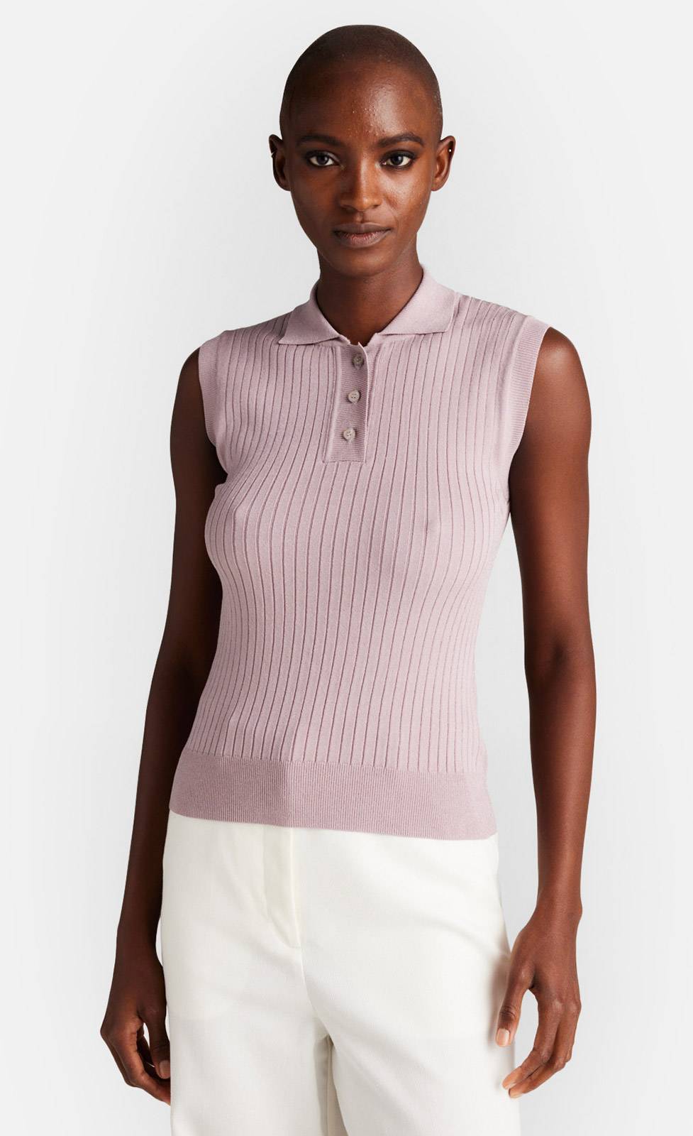 Kiefermann Melody Rippstrickpolo mit Knopfleiste Riesige Ersparnisse