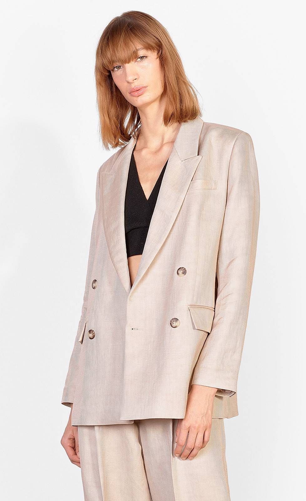 Kiefermann Maryellen Blazer aus Leinenmaterial VIP-Rabatte