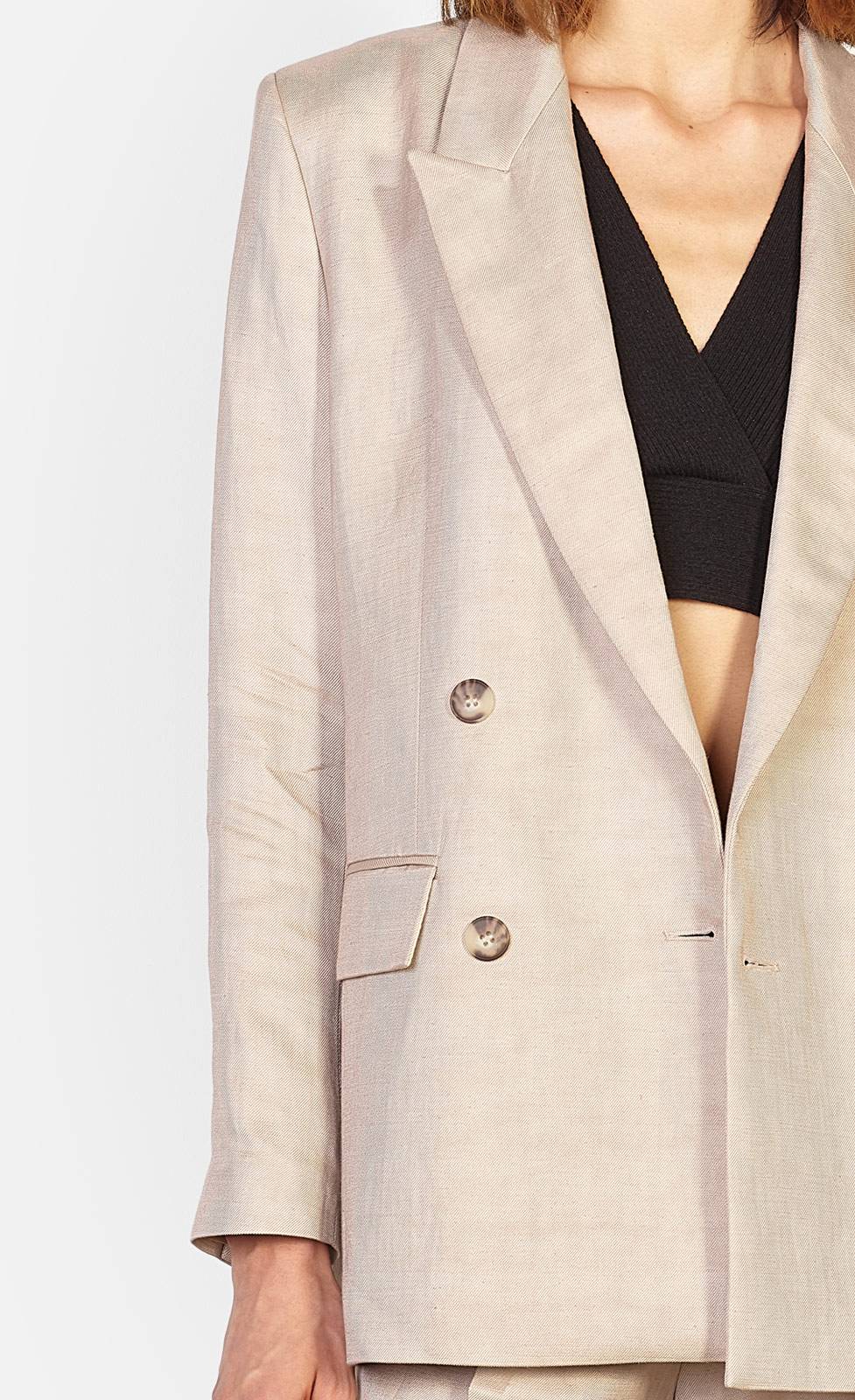 Kiefermann Maryellen Blazer aus Leinenmaterial VIP-Rabatte