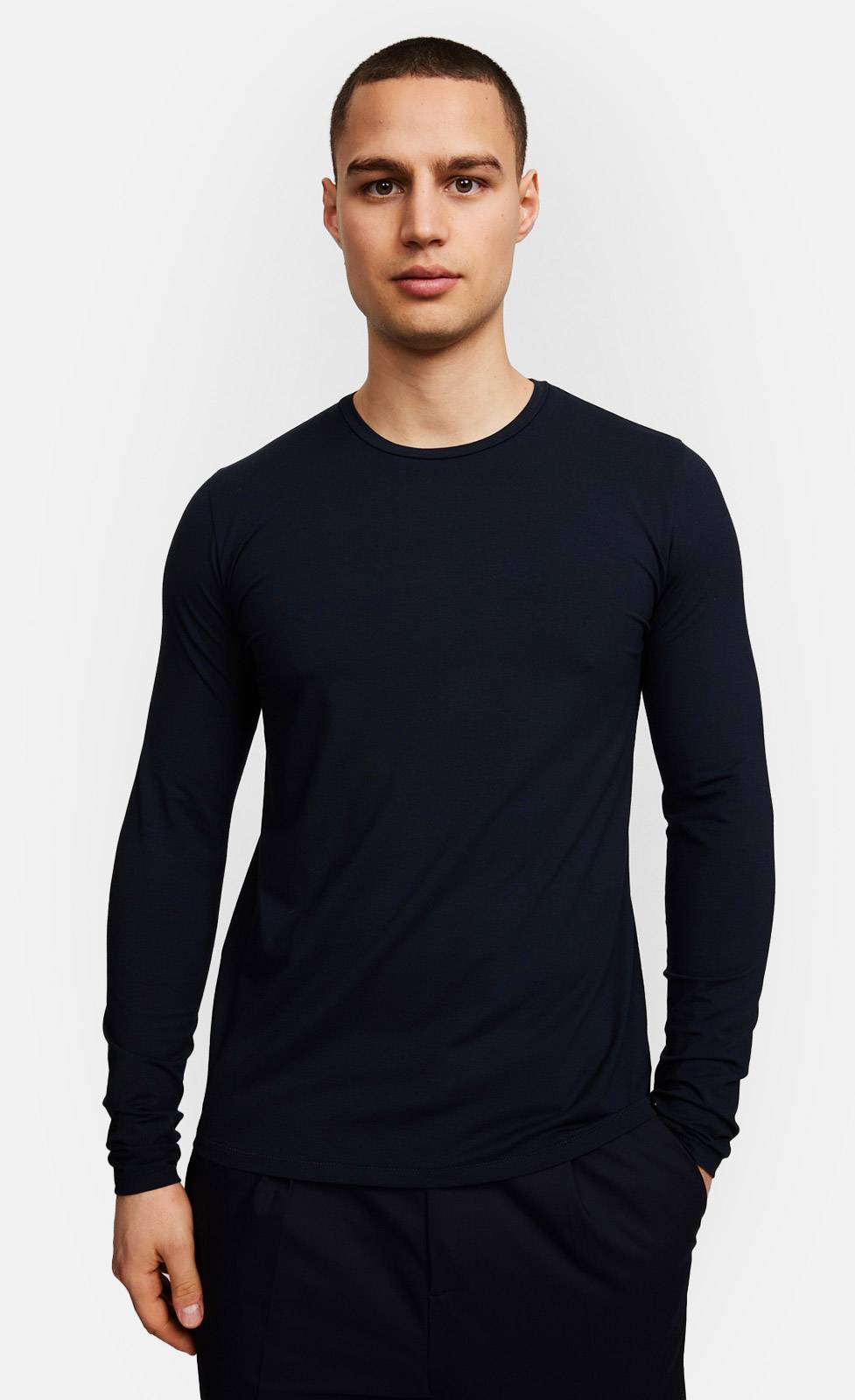 Kiefermann Emil Langarmshirt aus Baumwolle-Modal-Mix Bis zu 55% Rabatt