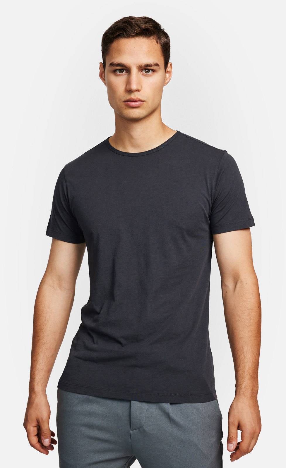 Kiefermann Lio Baumwoll-T-Shirt mit Rundhals Discount Store für neue Produkte