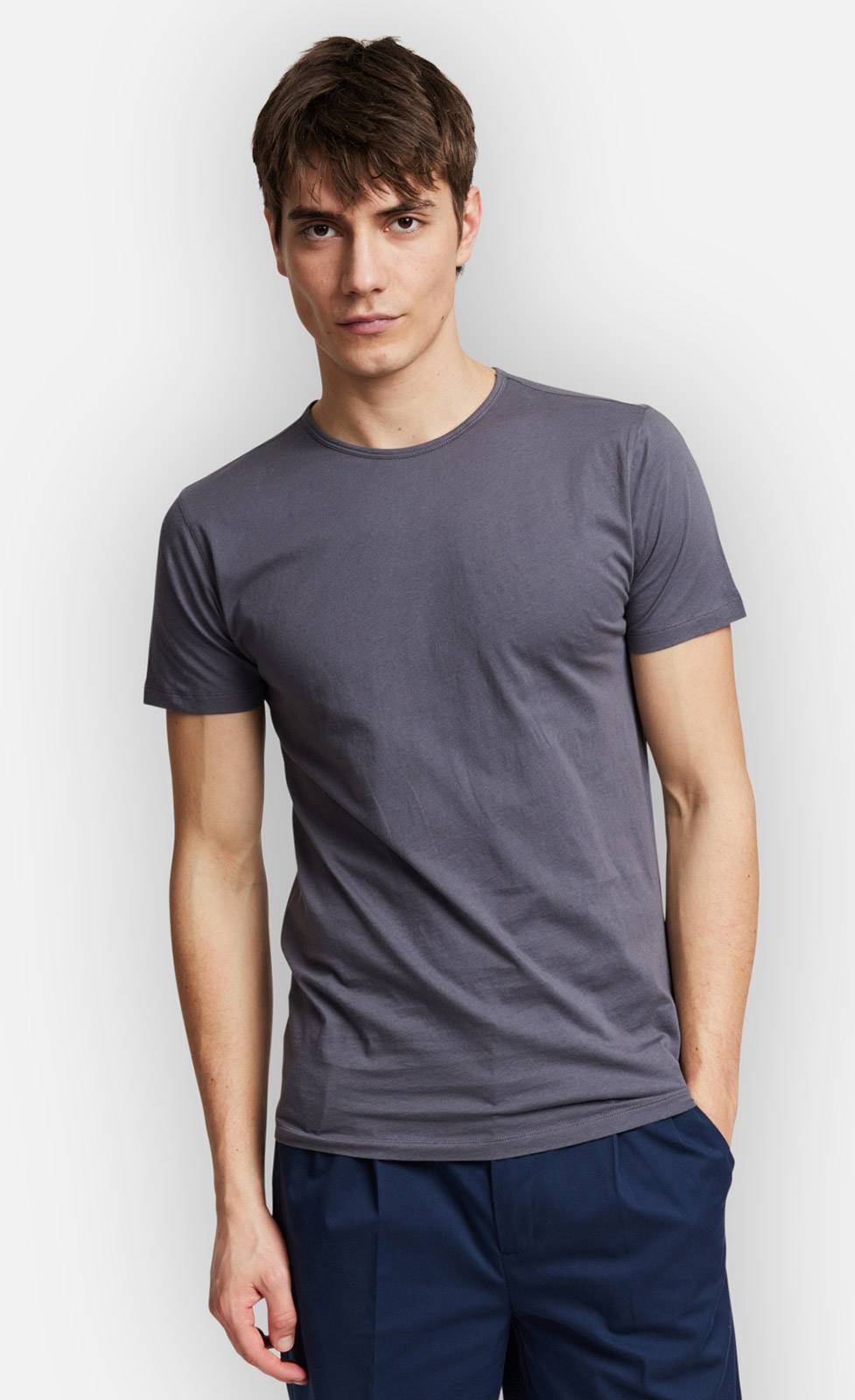 Kiefermann Lio Baumwoll-T-Shirt mit Rundhals Outlet