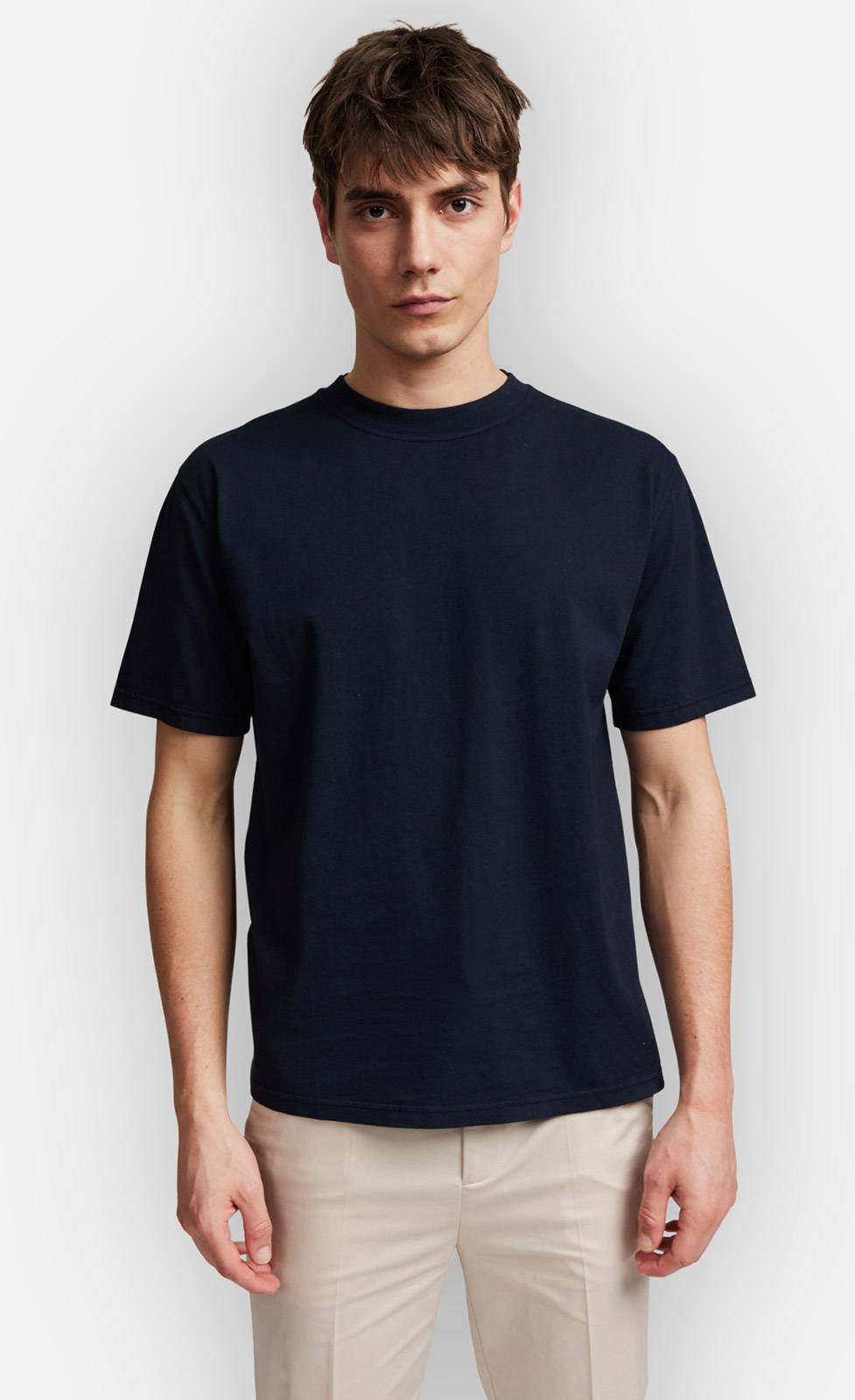 Kiefermann Bastian Garment-Dye T-Shirt aus Baumwolle Fabrik Onlineshop