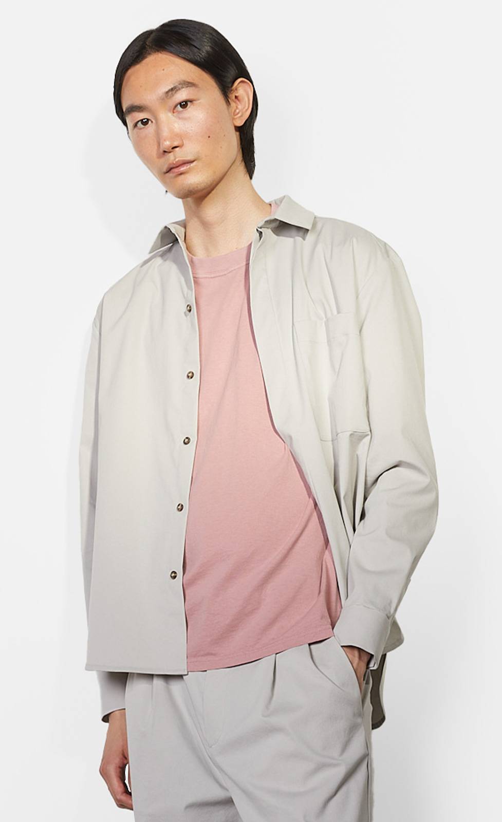 Kiefermann Bastian Garment-Dye T-Shirt aus Baumwolle Fabrik Onlineshop