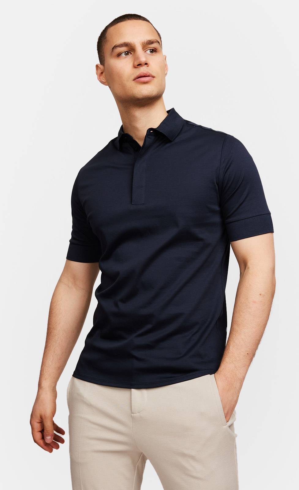 Kiefermann Wilson Poloshirt aus merzerisierter Baumwolle Fabrikpreis