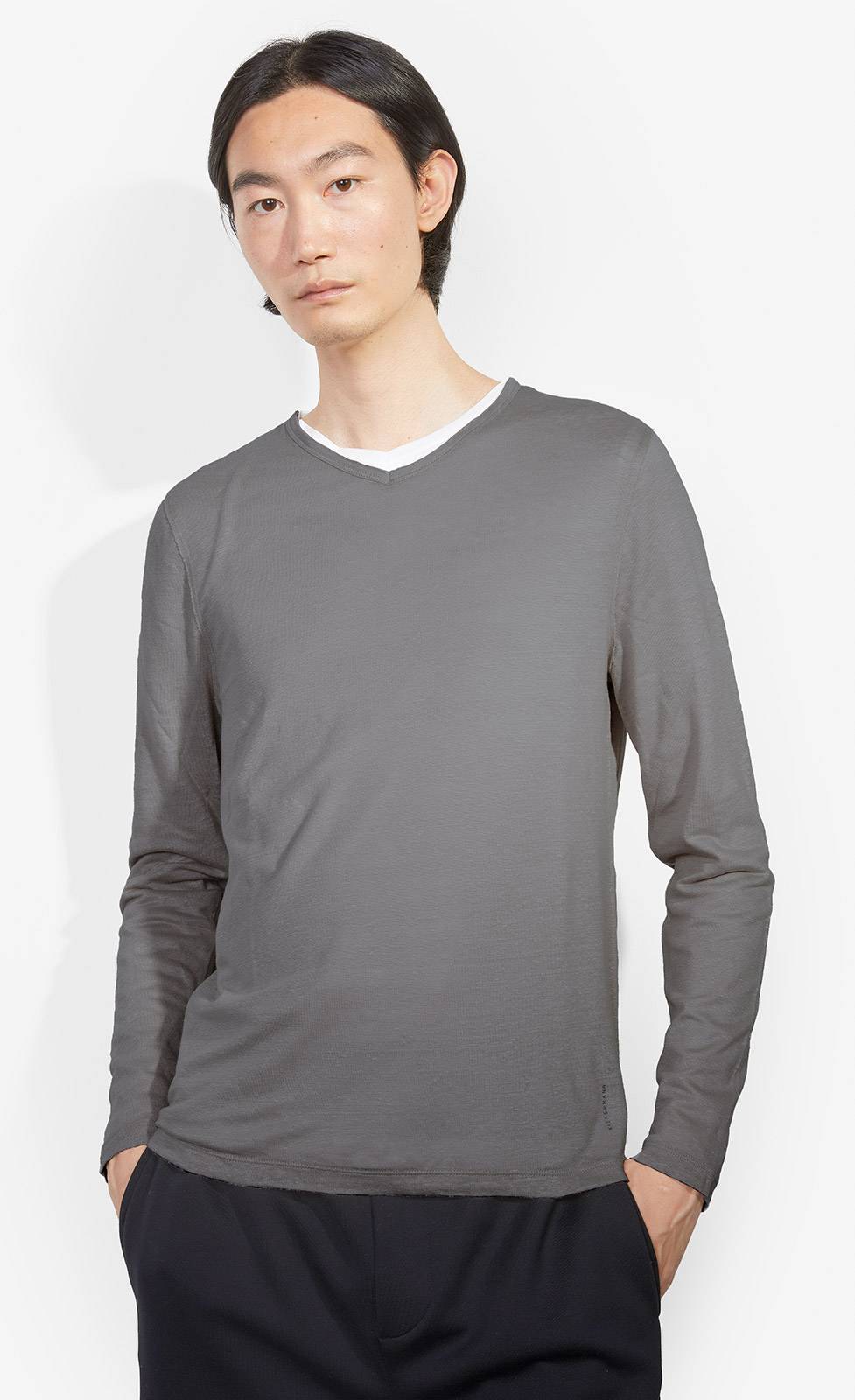 Kiefermann Florian 2in1 Leinen-Baumwoll-Shirt Rabatt