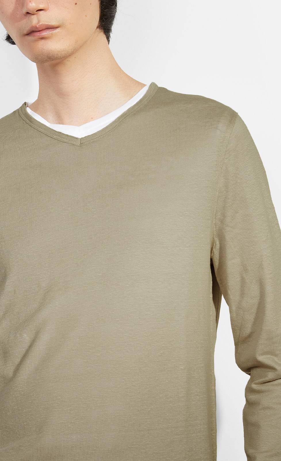 Kiefermann Florian 2in1 Leinen-Baumwoll-Shirt Rabatt