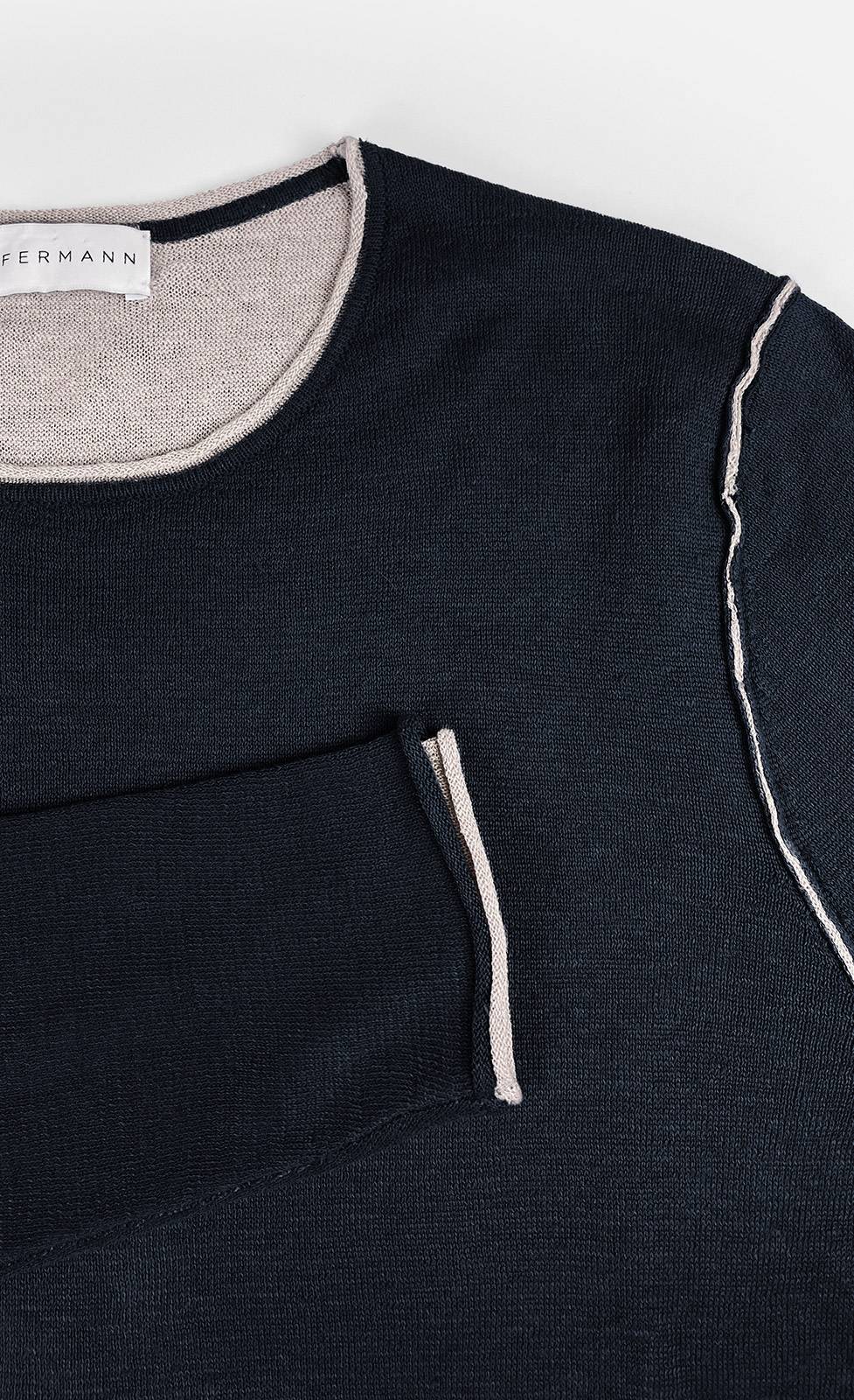Kiefermann Caius Leinen Strickpullover Vatertagsangebot