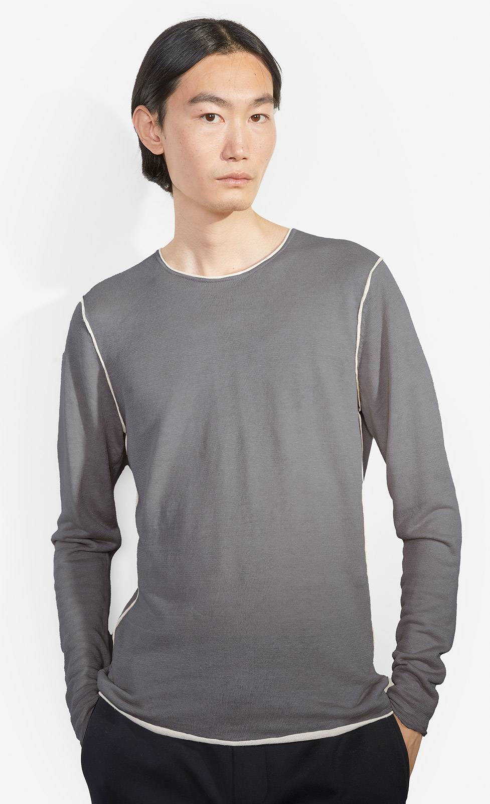 Kiefermann Caius Leinen Strickpullover Vatertagsangebot