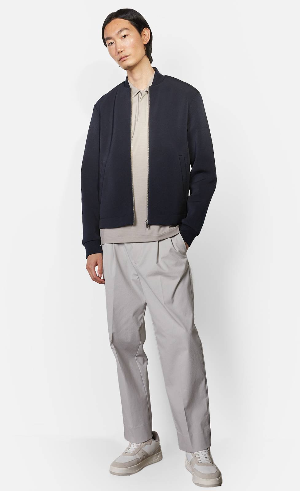 Kiefermann Finnlay Blousonjacke aus gebondeter Sweatware Kostenlose Rückgabe
