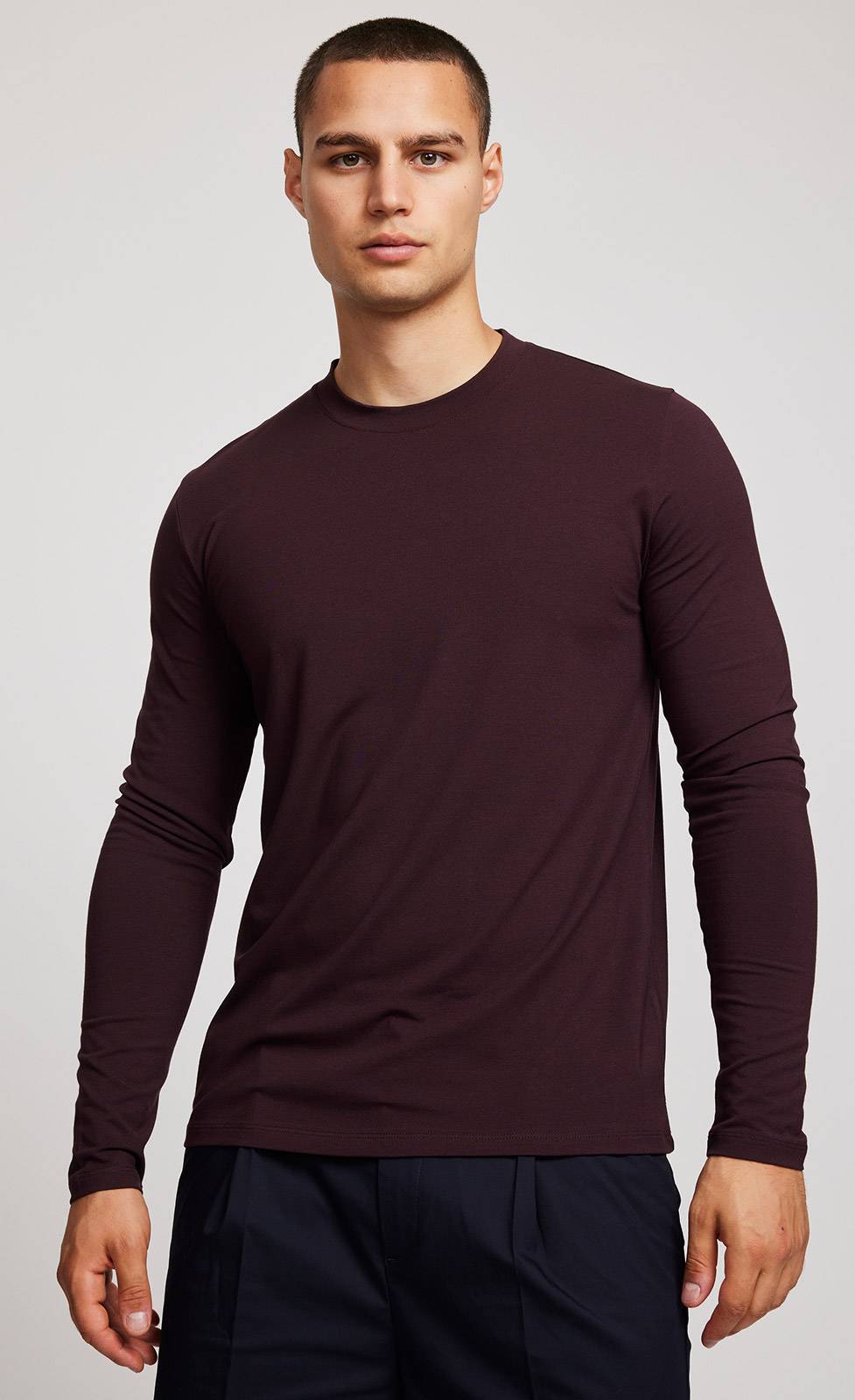 Kiefermann Albert Rundhals Langarmshirt Outlet