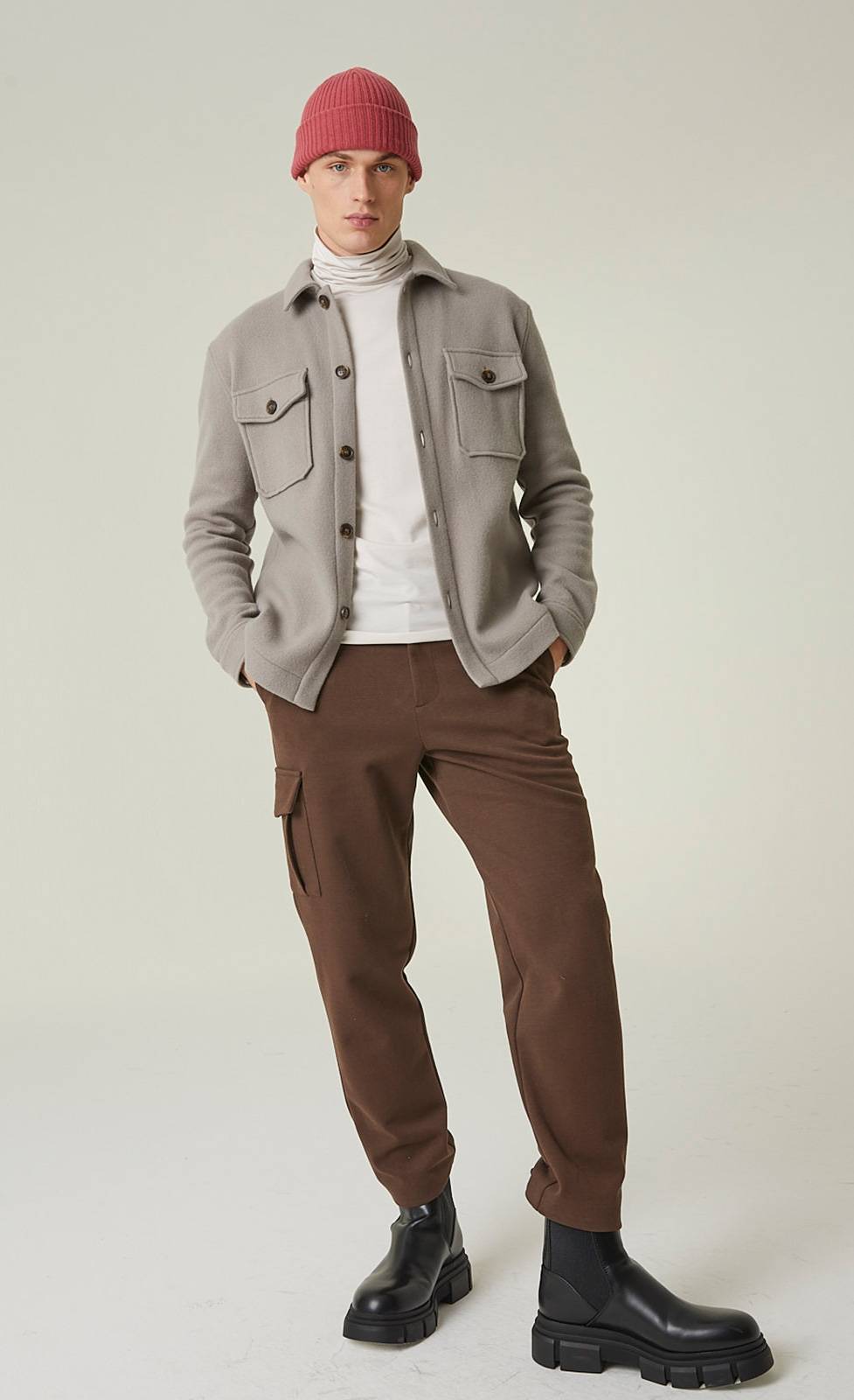 Kiefermann Henry Overshirt aus Strickware Blitzangebot