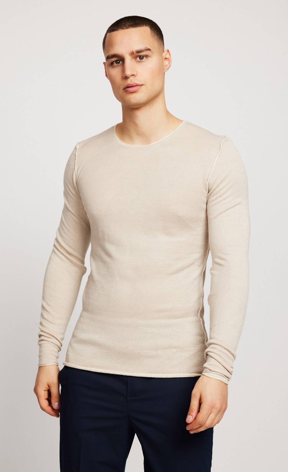 Kiefermann Caius Leinen Strickpullover Blitzverkäufe
