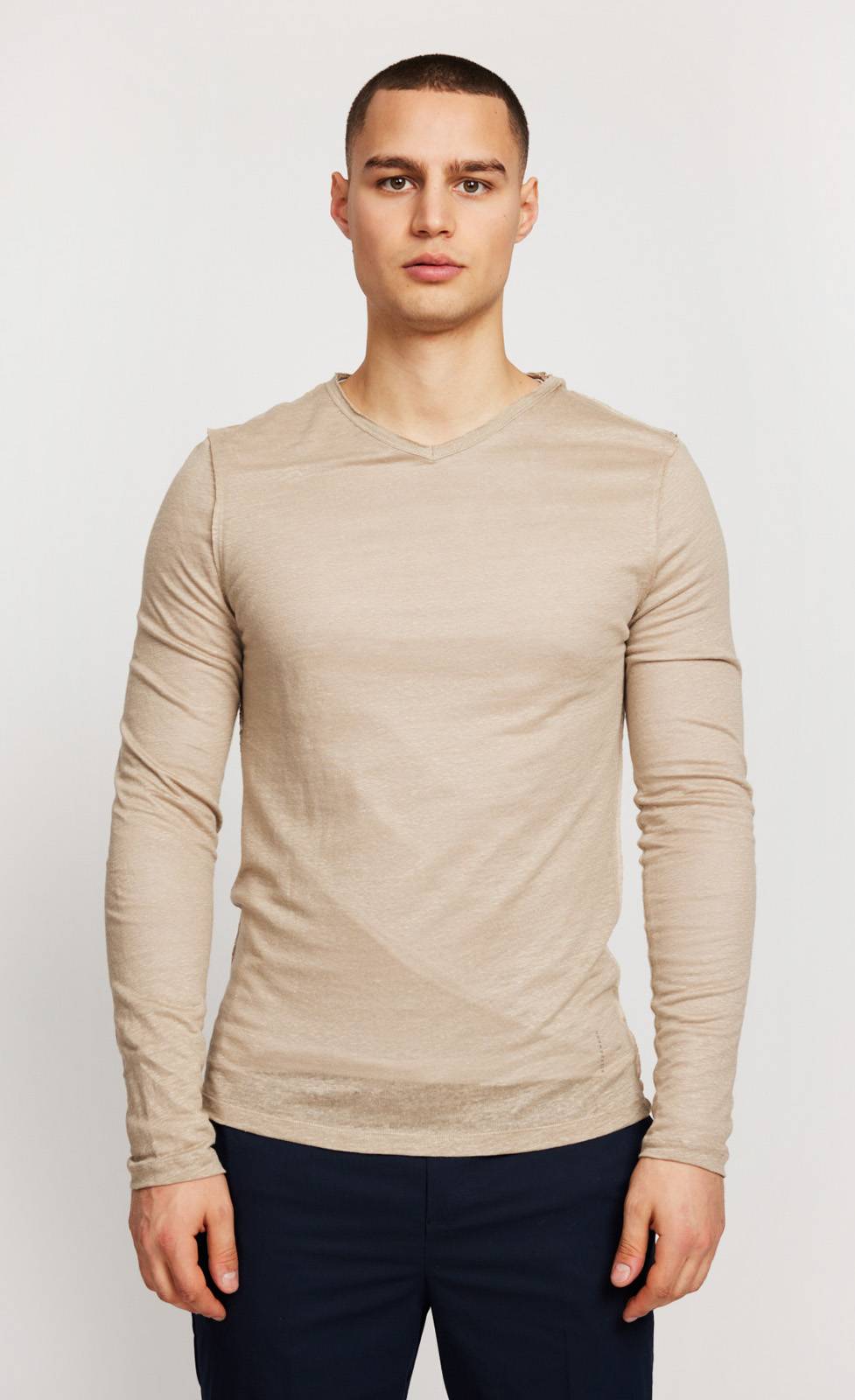 Kiefermann Florian 2in1 Leinen-Baumwoll-Shirt Preisnachlass